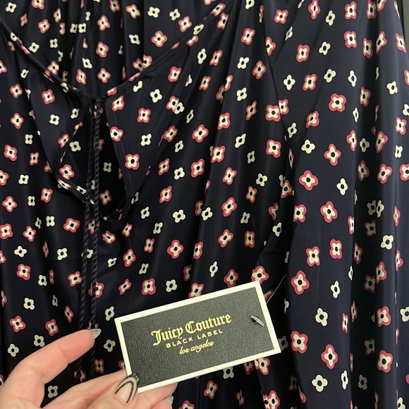 JUICY plum fable floral maxi dress - Picture 3 of 5